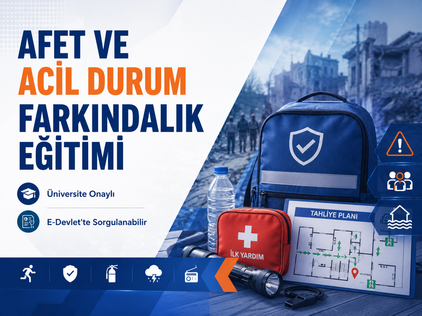 Afet ve Acil Durum Farkındalık Eğitimi Sertifika Programı